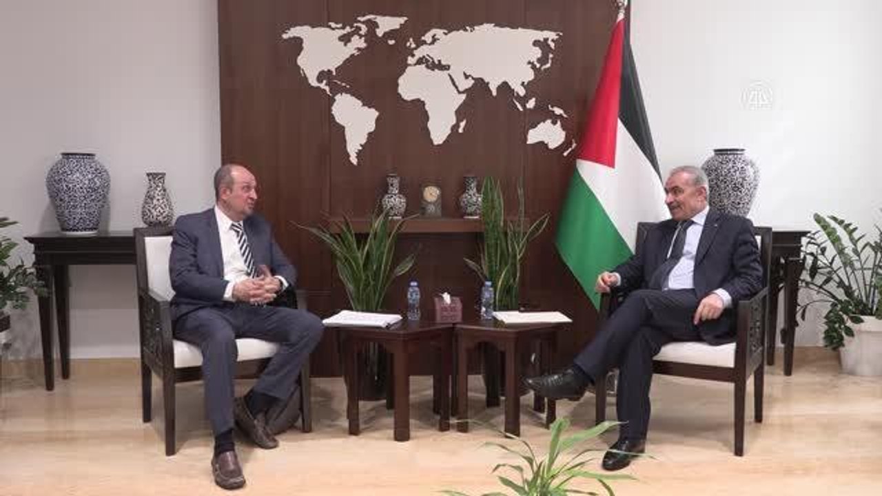 Filistin Başbakanı Iştiyye, ABD'nin İsrail-Filistin Özel Temsilcisi Amr ile görüştü