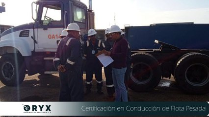 Certificación Operadores Carga Pesada