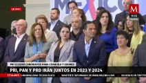 Alianza ‘Va por México’ irá por Presidencia; PAN y PRD definirán candidato