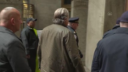 Eski ABD Başkanı Donald Trump'ın eski danışmanı Steve Bannon Manhattan'da duruşmaya çıktı