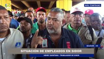 Empleados de Sidor denuncian despidos en Bolívar - 12Ene @VPItv