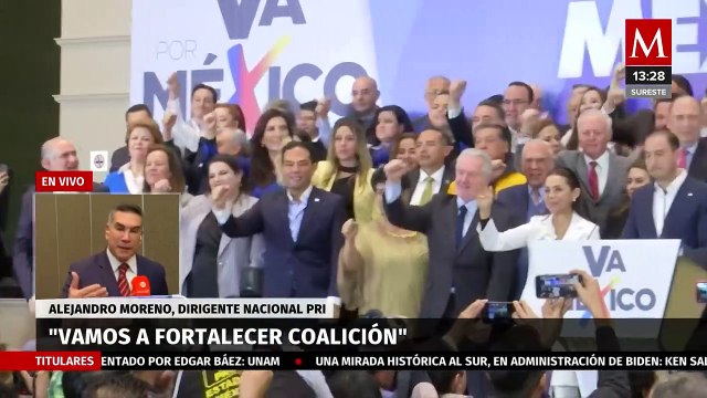 Vamos a seguir trabajando, estamos al frente del partido y vamos a ganar , dice 'Alito' Moreno