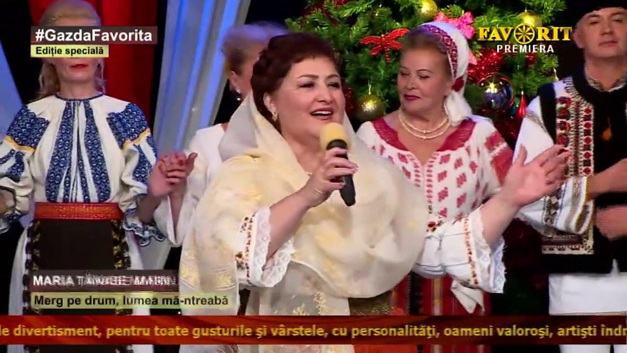 Maria Tanase Marin - Merg pe drum, lumea ma-ntreaba (Gazda favorita - Favorit TV - 07.01.2023)