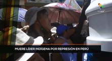 TeleSUR Noticias 15:30 12-01: Perú prosigue en pie de protesta y represión