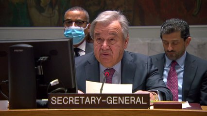 UN 총장 "대화 테이블로 복귀할 책임 北에 있어" / YTN