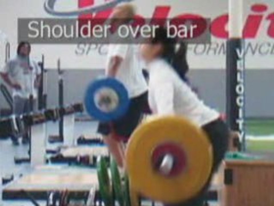 Haltérophilie Arraché technique entrainement