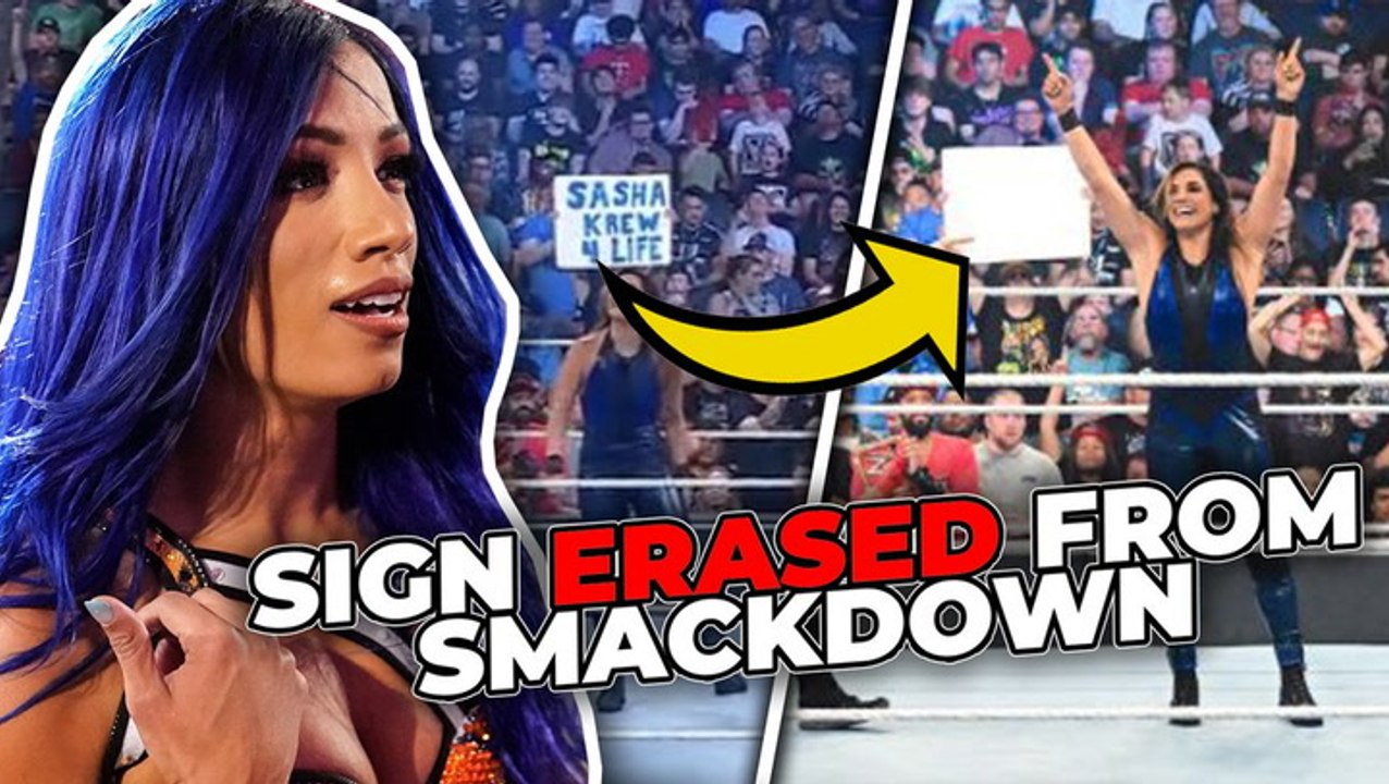 WWE Digitally Removes Sasha Banks From SmackDow...