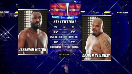 Jeremiah Milton vs Dajuan Calloway (10-12-2022) Full Fight