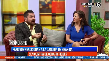 Famosos reaccionan a canción de Shakira
