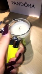 Acrylic Nail Set Ablaze