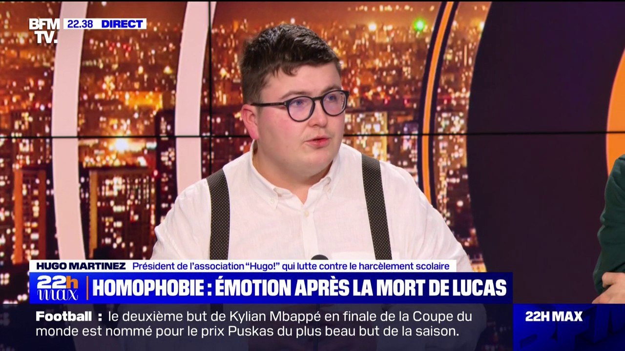 "Il y avait un groupe d'élèves qui me frappait chaque midi": victime de harcèlement scolaire, Hugo Martinez témoigne
