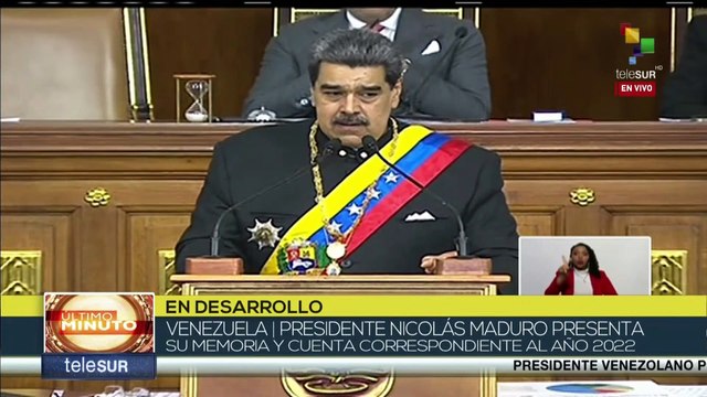 Presidente Nicolás Maduro refiere hechos políticos de la historia reciente de Venezuela