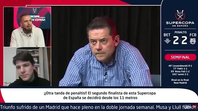 Así vivió Tomás Roncero la tanda de penaltis que clasificó al Barça