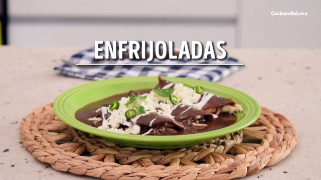 Deliciosas enfrijoladas tradicionales en 5 pasos