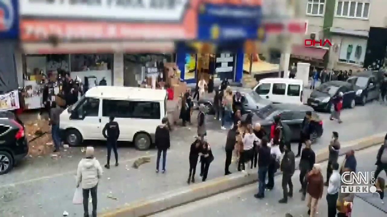 Tekstil atölyesinde patlama oldu