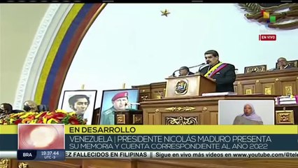 Download Video: Presidente Nicolás Maduro exige el fin de las sanciones criminales de EE.UU. contra Venezuela