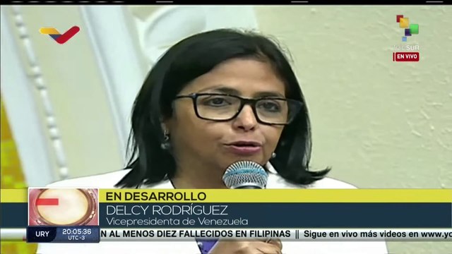 Vicepresidenta de Venezuela destaca las oportunidades y amenazas de la recuperación económica