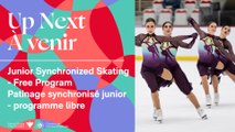 PATINAGE SYNCHRONISÉ JUNIOR PROGRAMME LIBRE - Championnats nationaux de patinage Canadian Tire 2023