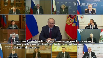 Hiraukan Tekanan Eksternal, Putin Akan Fokus Pada Pembangunan Rusia
