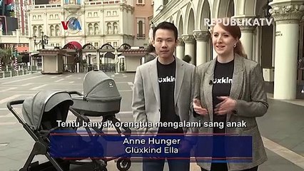 Wujud Kereta Bayi dengan Teknologi Kecerdesan