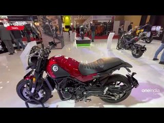 Auto Expo 2023 | Benelli Leoncino 500 Walkaround | Giri Mani | TAMIL DriveSpark