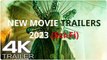 NEW MOVIE TRAILERS 2023 (Sci-Fi) | 4K |dailymotion video