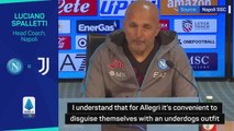Spalletti says Juventus can't be considered 'underdogs'
