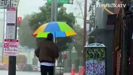 16 Orang Tewas Saat Badai Musim Dingin Melanda California