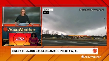 'Can't move backwards:' City of Eutaw cleans up after suspected tornado