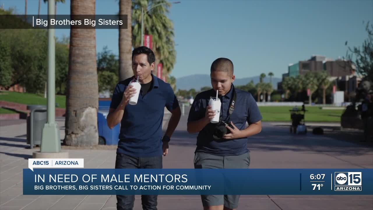 Big Brothers, Big Sisters Central Arizona are in need of male mentors