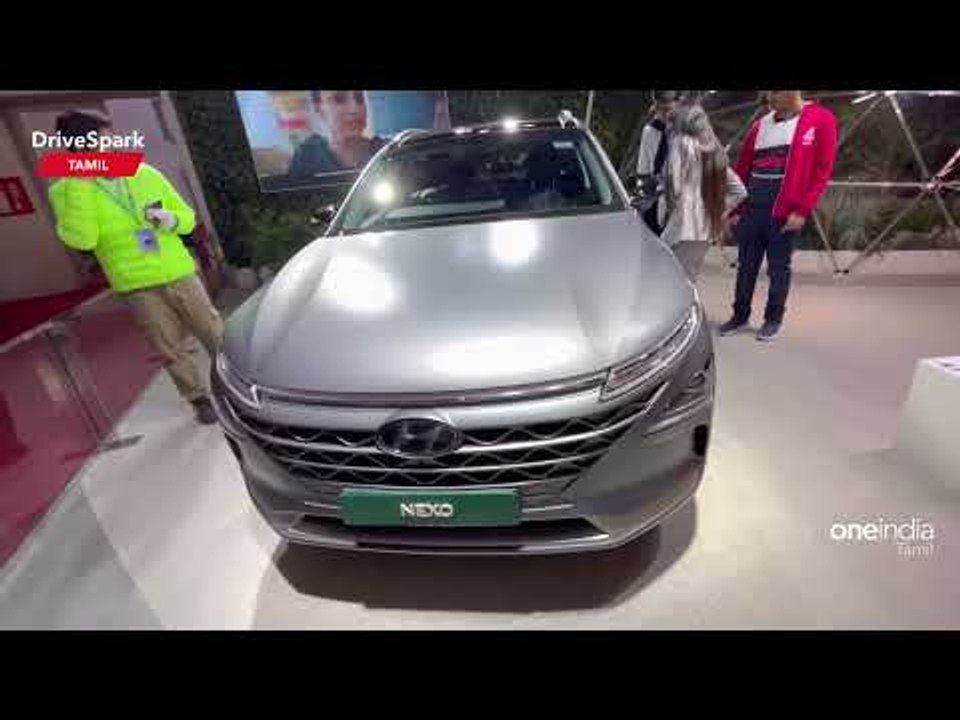 Auto Expo 2023 | Hyundai Nexo Walkaround | Giri Mani | TAMIL DriveSpark | Hydrogen Fuel Cell