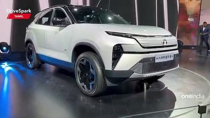 Auto Expo 2023 | Tata Harrier EV Walkaround | Giri Mani | TAMIL DriveSpark