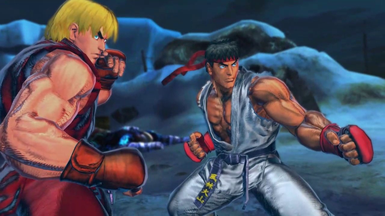 Street Fighter X Tekken (PC) - All Character Entrances (English Dub)