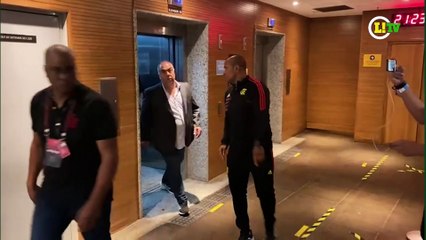 VP chega ao maraca para Flamengo x Audax