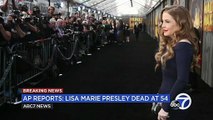 Lisa Marie Presley dies at 54 after hospitalization, mother says; was only child