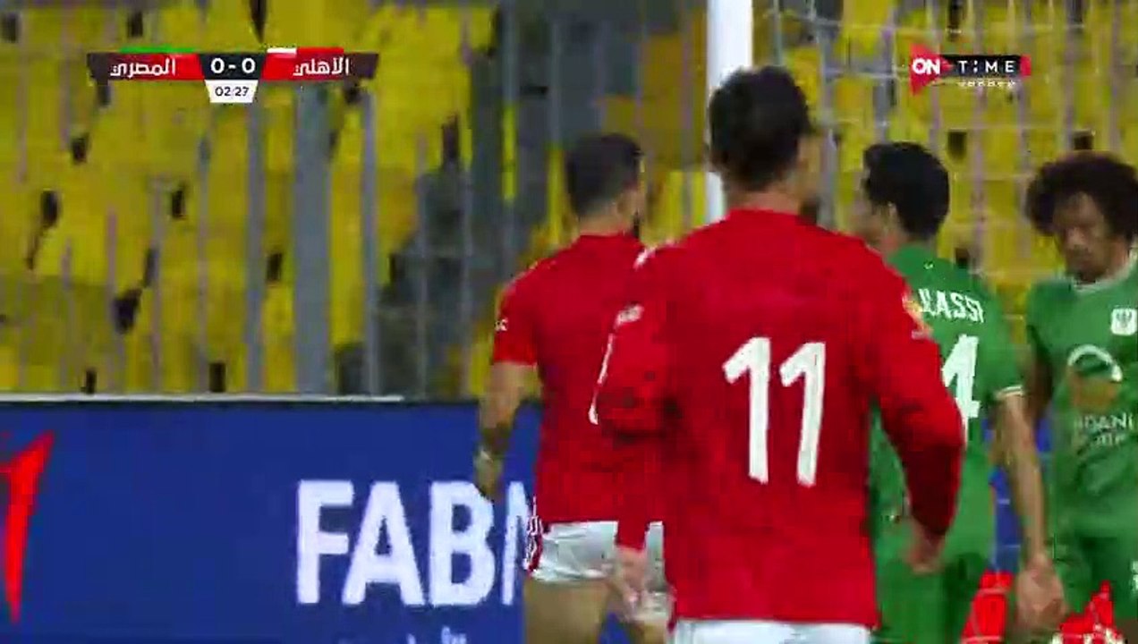 ملخص مباراة الأهلي والمصر ى صفر  صفر