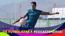 ¡De futbolistas a reggaetoneros!