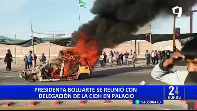 Presidenta Dina Boluarte reafirma ante CIDH su compromiso de promover el diálogo y la paz