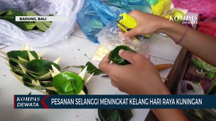 Pesanan Selanggi Meningkat Kelang Hari Raya Kuningan