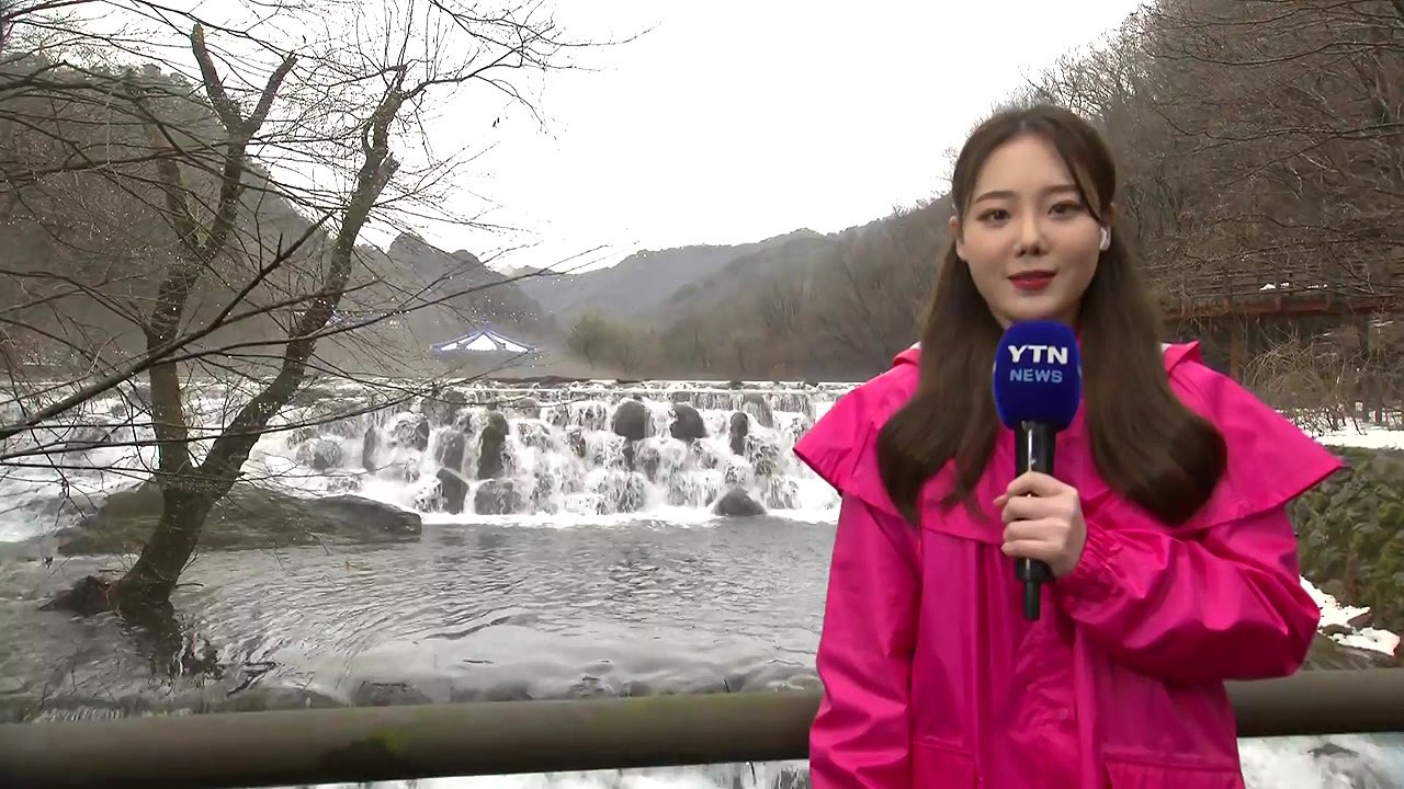 [날씨] 겨울 호우에 가뭄 해갈...얼음 축제는 일요일부터 / YTN