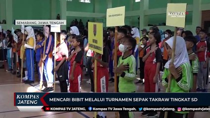 Mencari Bibit Melalui Turnamen Sepak Takraw Tingkat SD