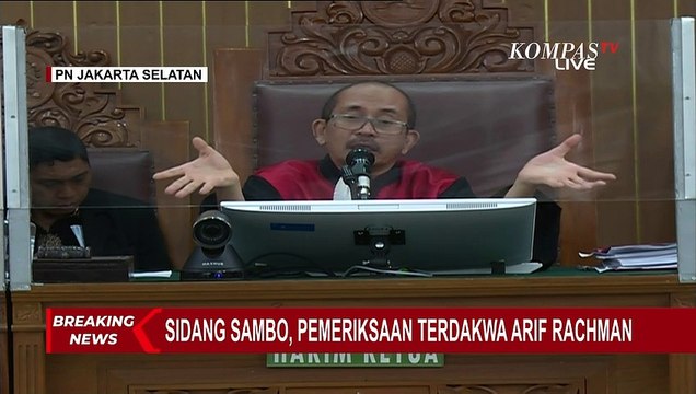Sambil Menangis, Arif Rachman Bilang Dirinya Takut Diancam oleh Ferdy Sambo!