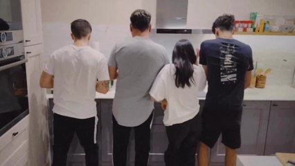 Aitana y su familia bailan al ritmo de Shakira