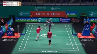 Malaysia open 2023 _ Ahsan-Hendra Setiawan vs. Pramudya-Yeremia Rambitan