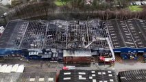 Willenhall fire on January 12 at a factory on Stringes Lane