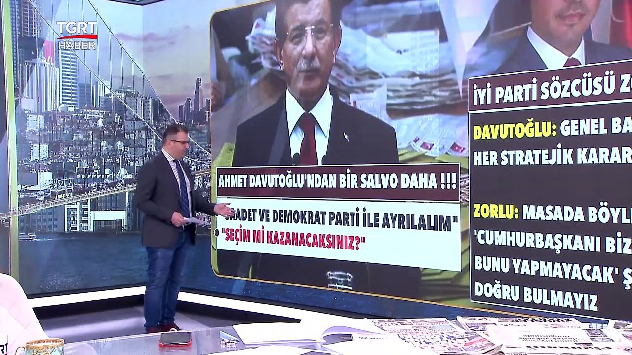 Davutoğlu'ndan '6'lı Masaya' Tehdit Gibi Mesaj: Biz Çıkalım Masadan Seçim mi Kazanacaksınız?