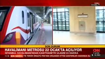 Son dakika... İstanbul Havalimanı Metro İstasyonu'nun açılış tarihi belli oldu