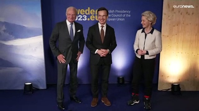 Von der Leyen in Svezia per l'inaugurazione della presidenza del Consiglio dell'Ue