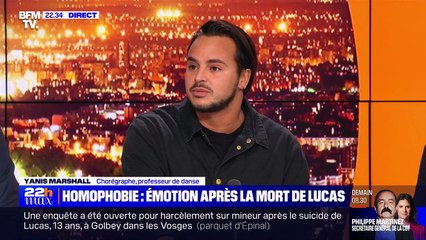 Sur BFMTV, le chorégraphe Yanis Marshall évoque l'homophobie dont il a été victime