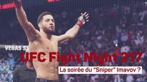 UFC Fight Night 217 - La soirée du “Sniper” Imavov ?
